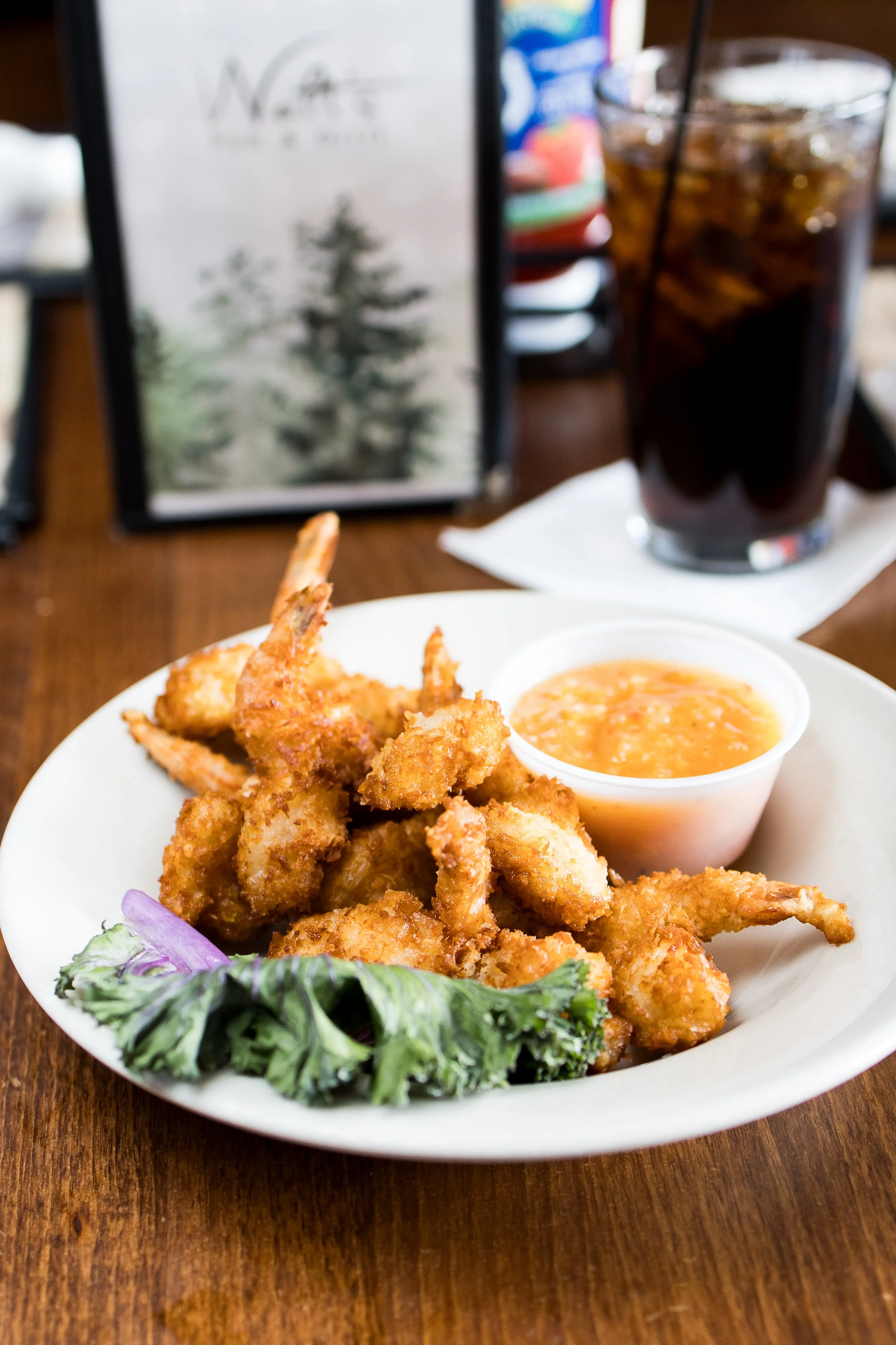 Fried shrimp from Walt’s Pub & Grill in West Lafayette