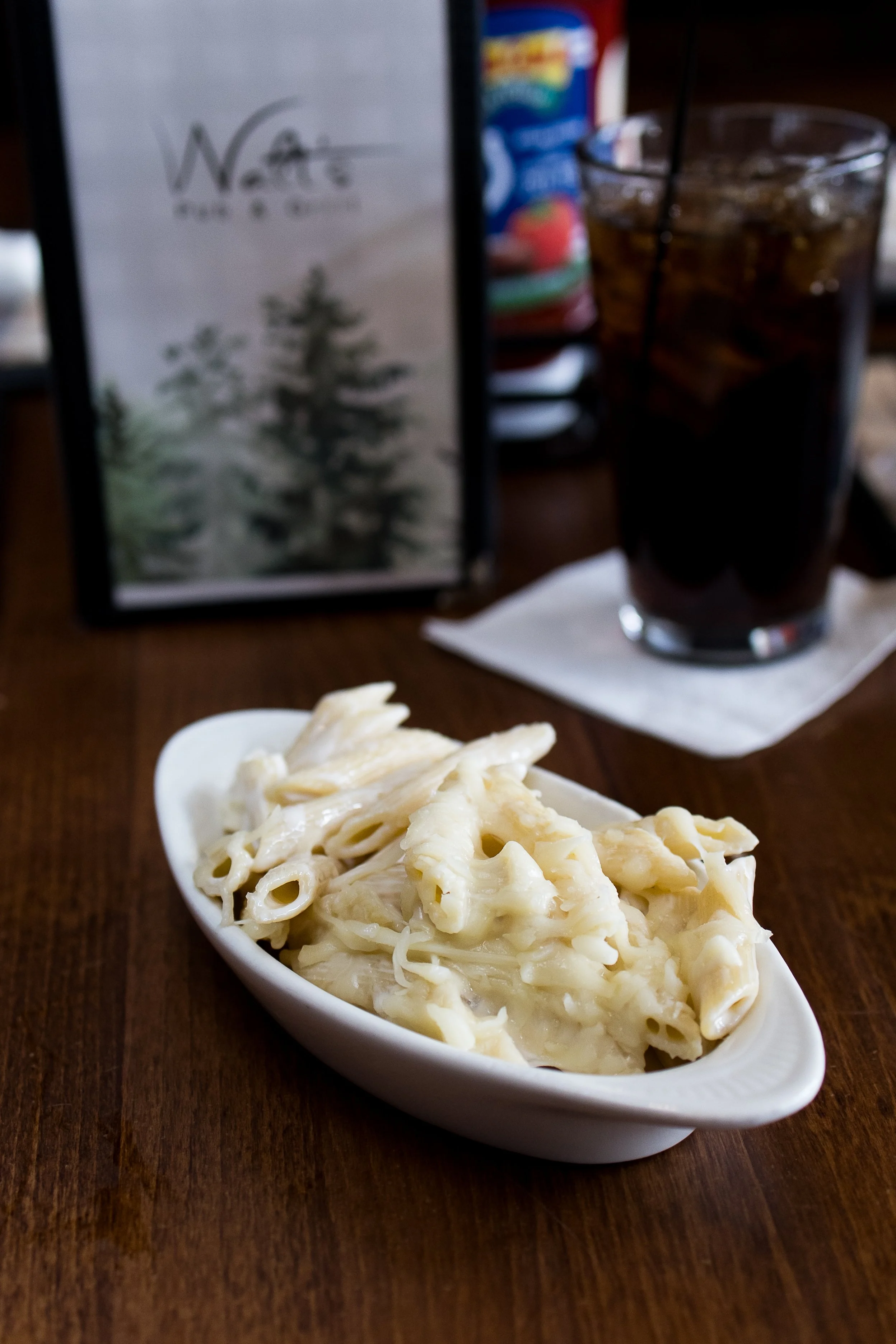 Mac n cheese from Walt’s Pub & Grill in West Lafayette