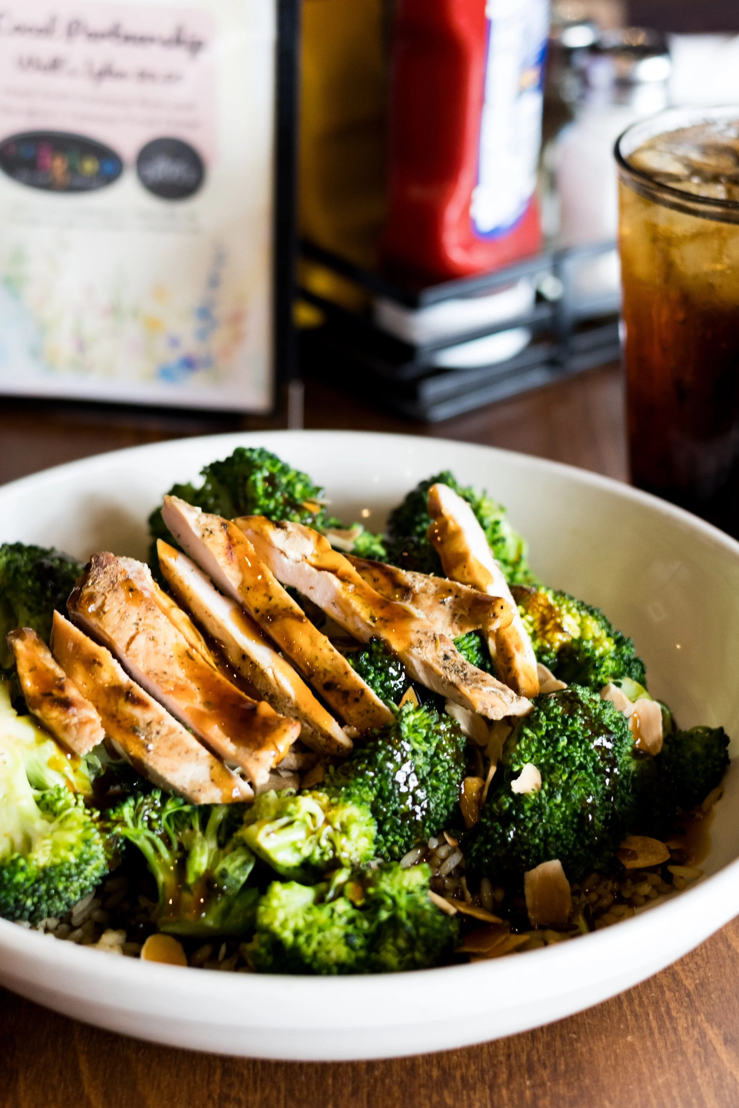 Teriyaki rice bowl from Walt’s Pub & Grill in West Lafayette