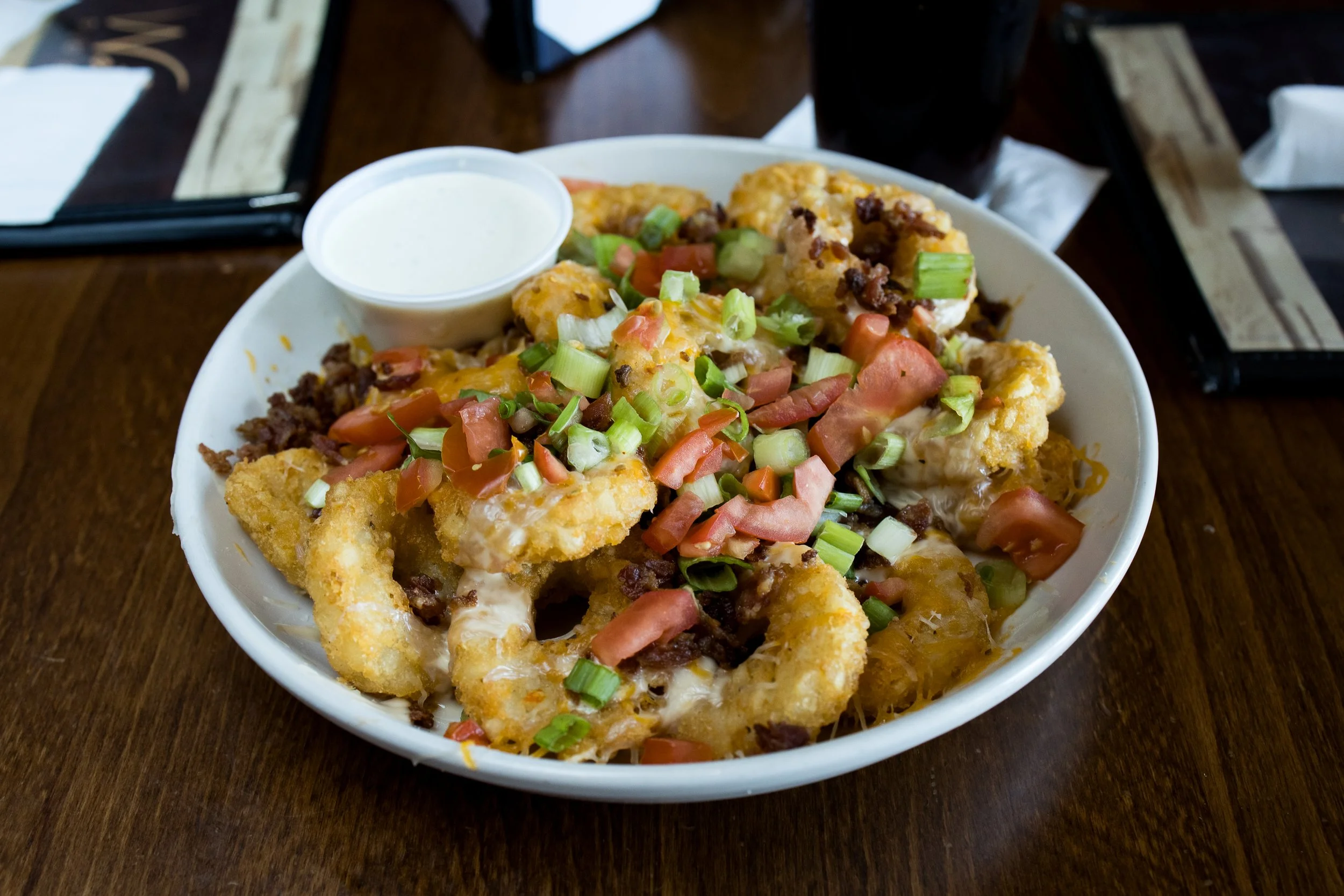 Fried shrimp from Walt’s Pub & Grill in West Lafayette