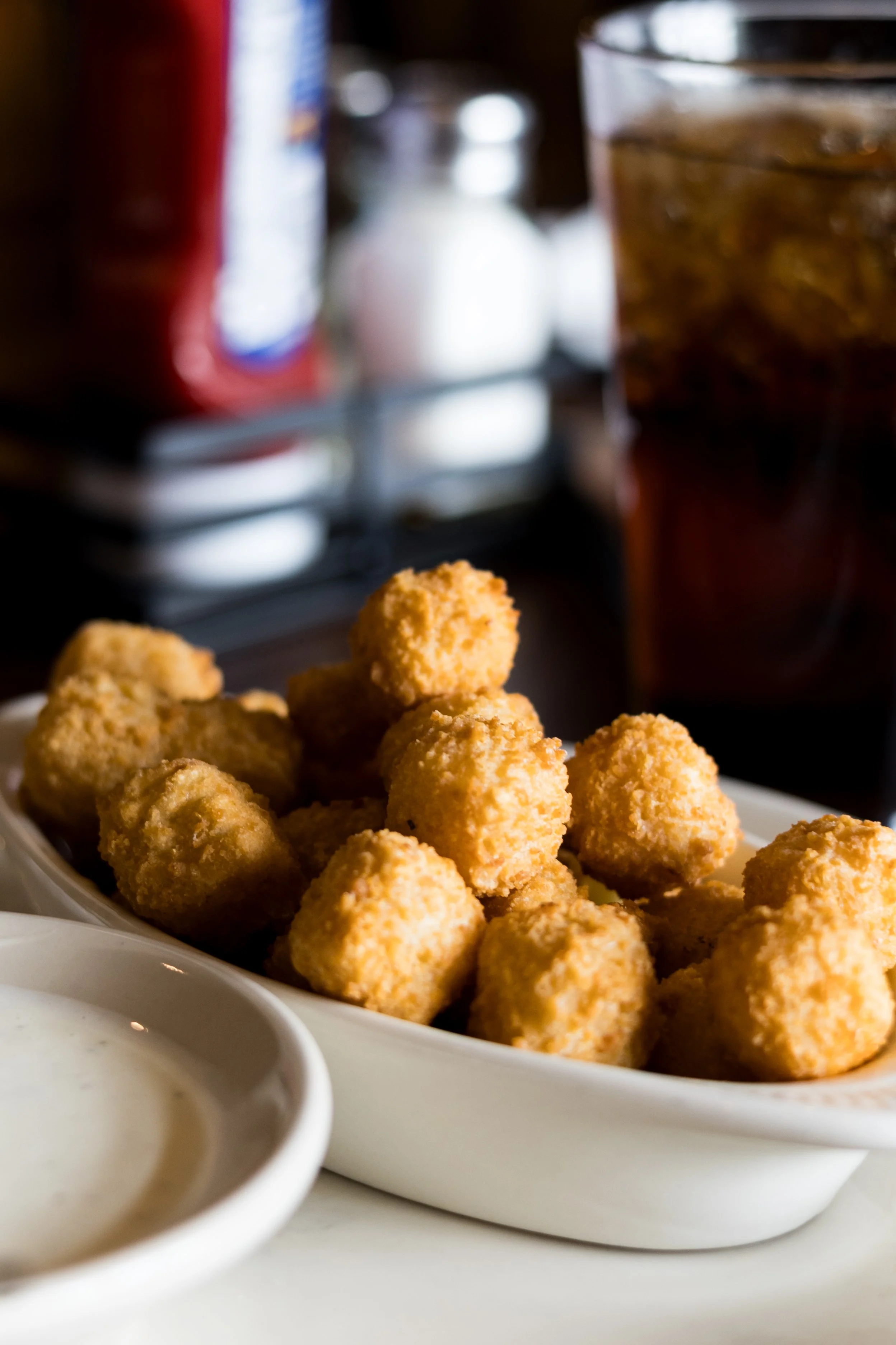 Spicy pepper jack cheese bites from Walt’s Pub & Grill in West Lafayette