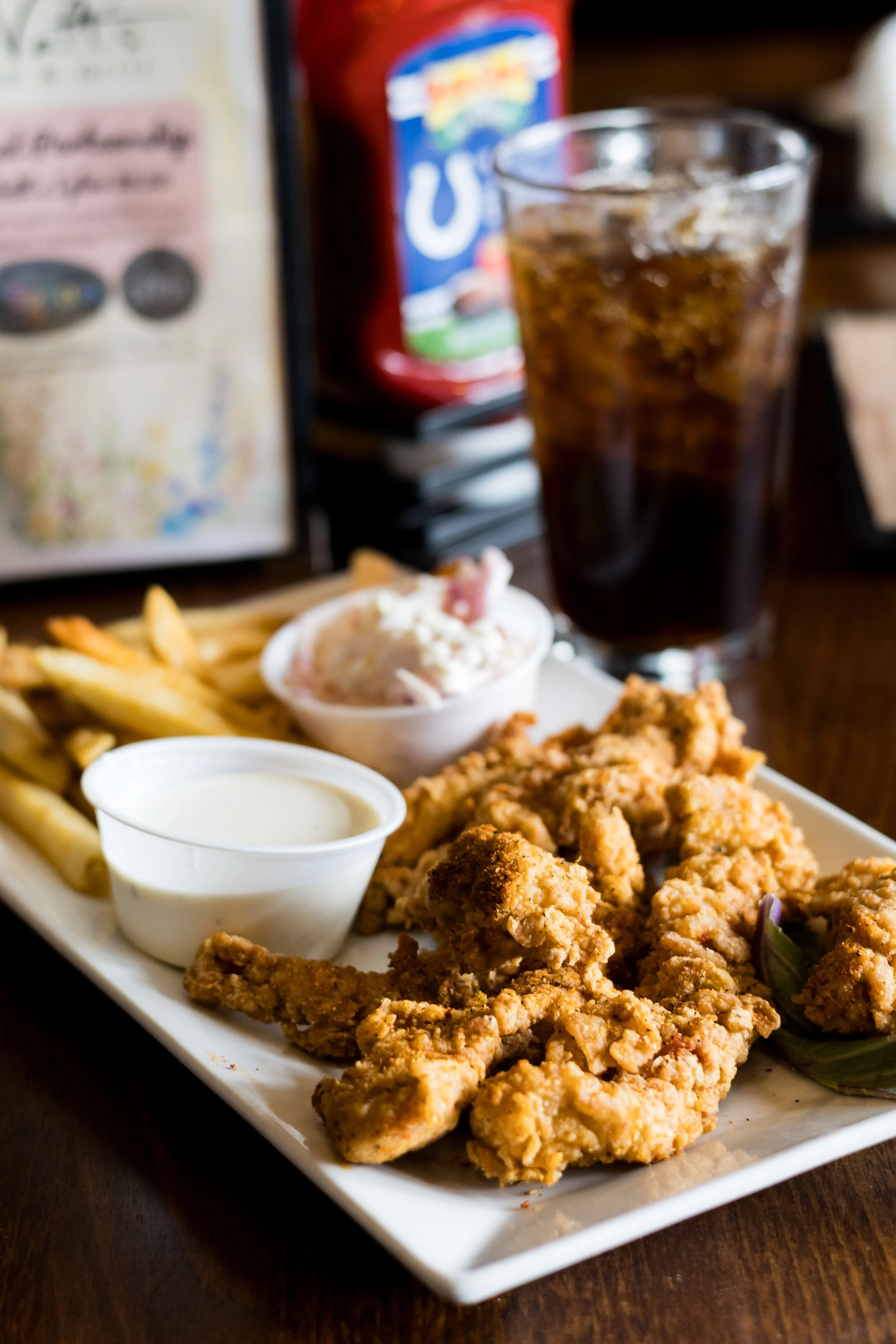 Pub rub pork tenderloin from Walt’s Pub & Grill in West Lafayette