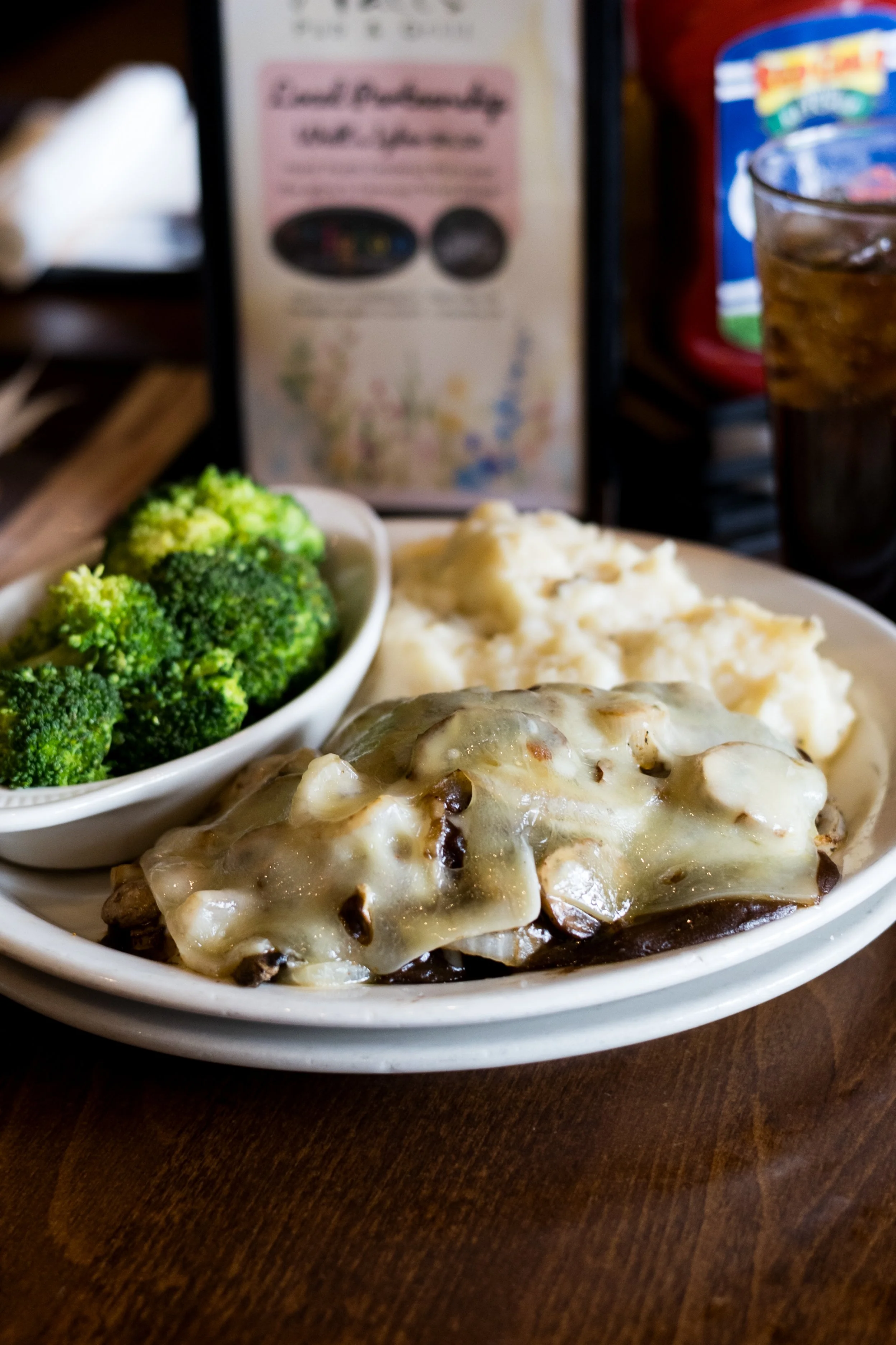 Filet stir fry dinner from Walt’s Pub & Grill in West Lafayette