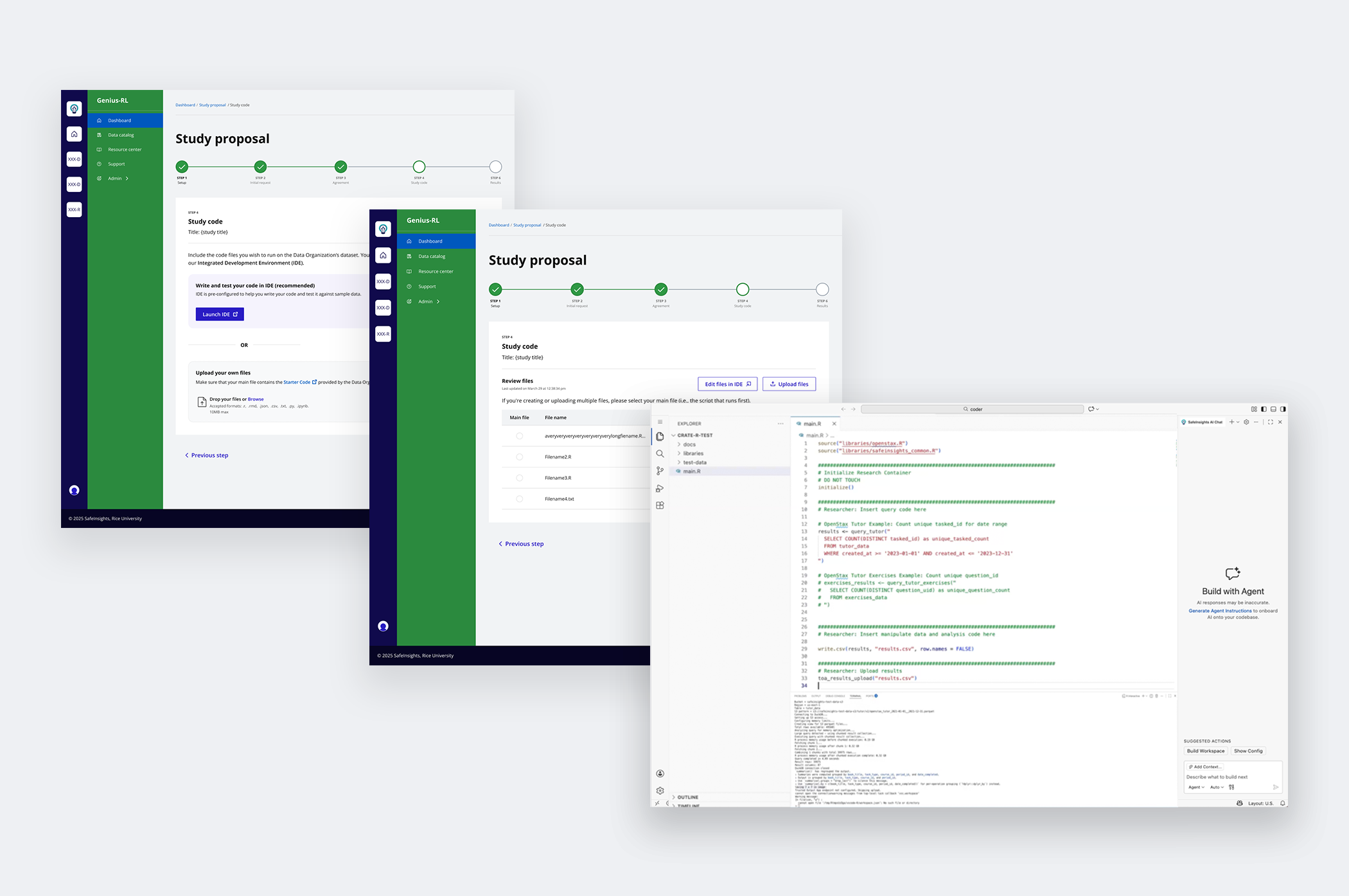 Edit code in IDE with AI