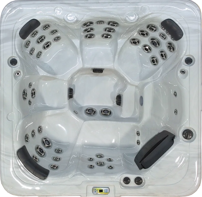 GL753B hot tub top view