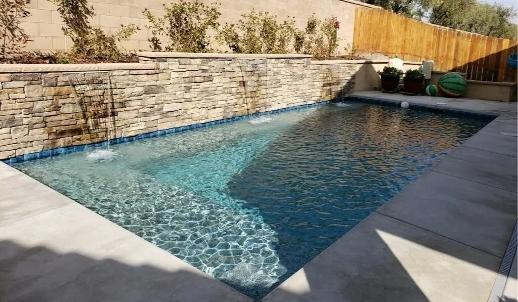 Gunite pool example 1