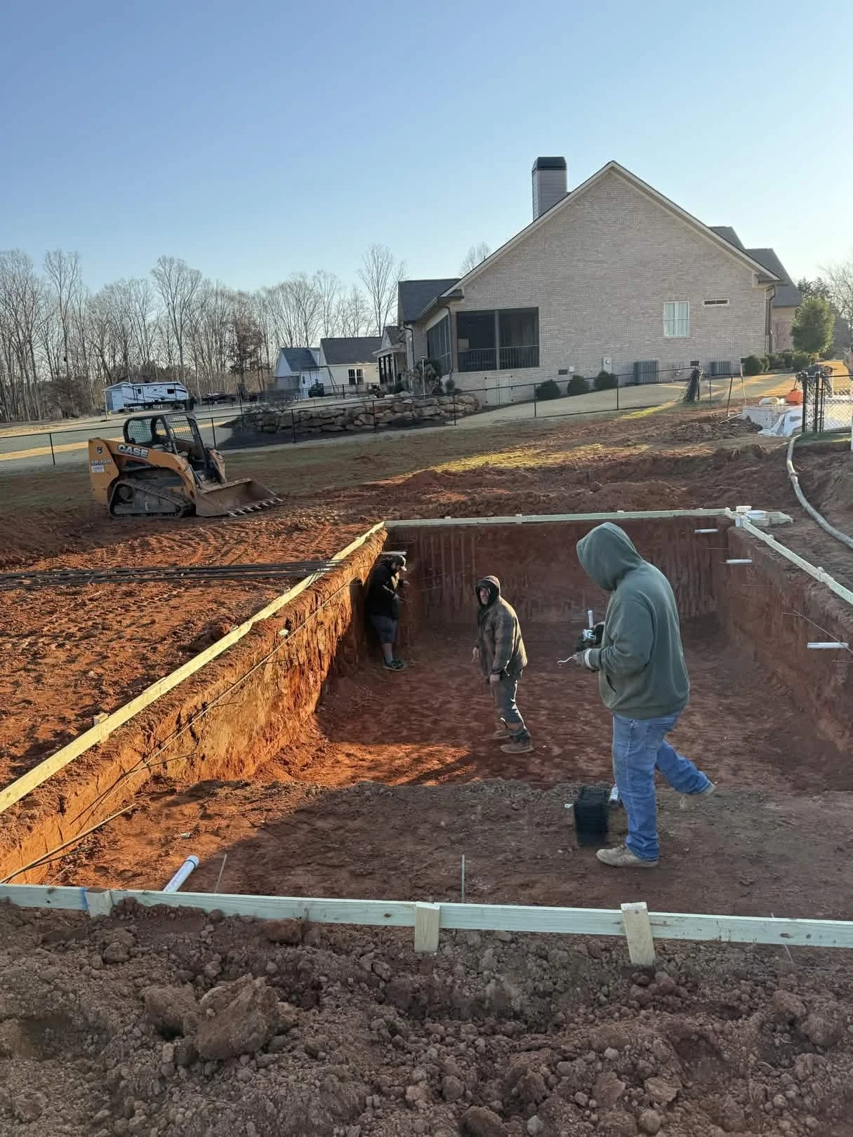 Gunite pool example 3