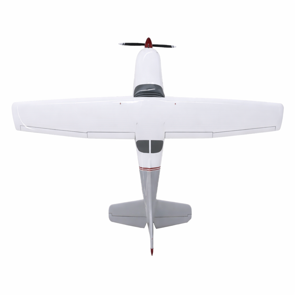 Top view of aircraft for exterior services