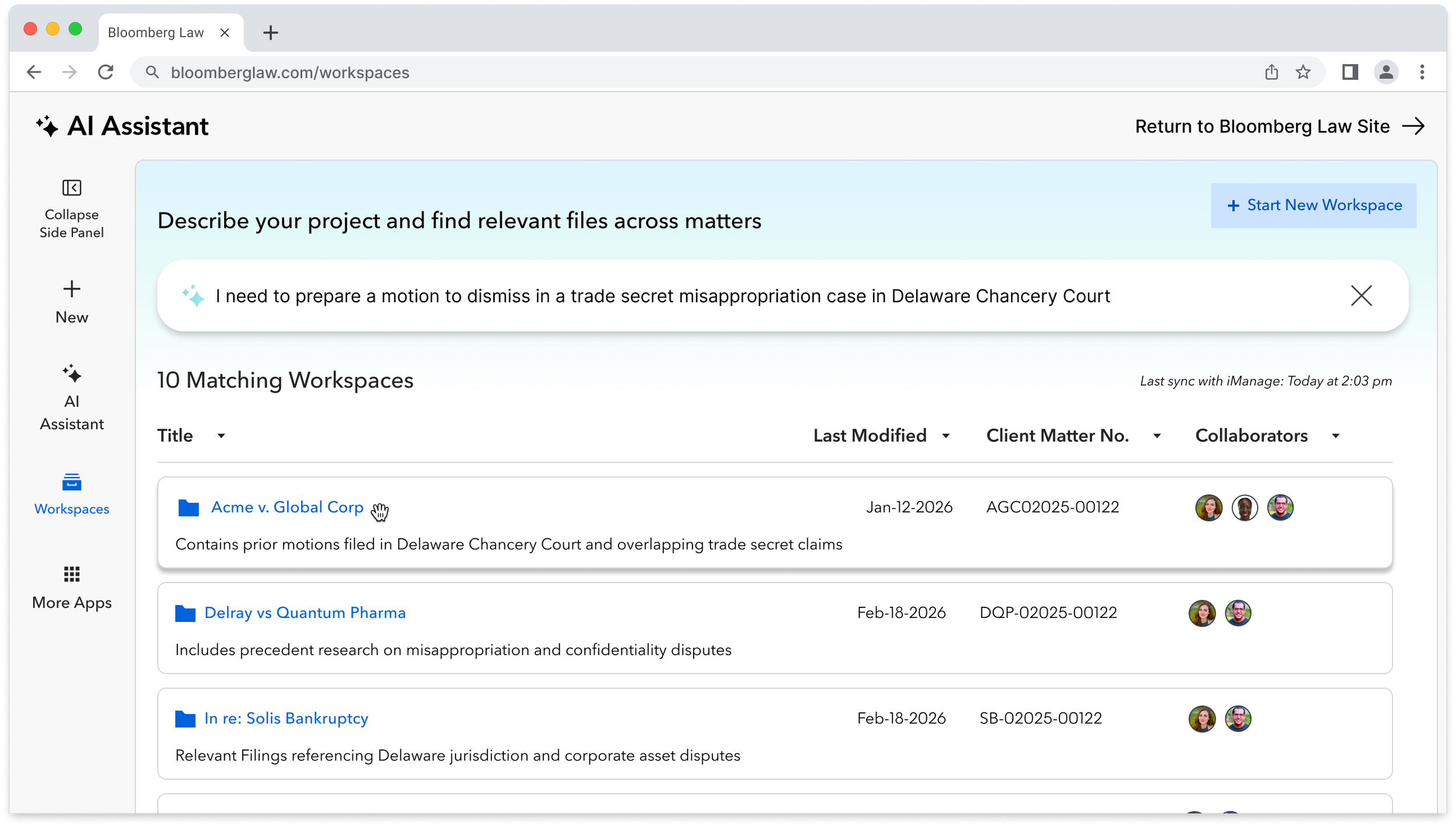 Ai-powered precendence search