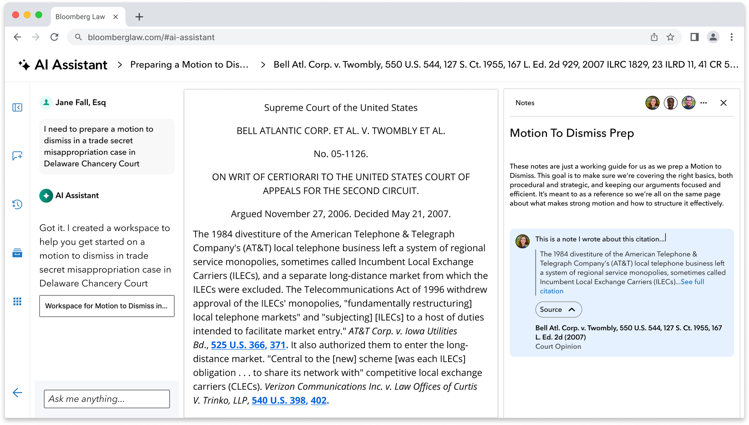 Product design screenshot