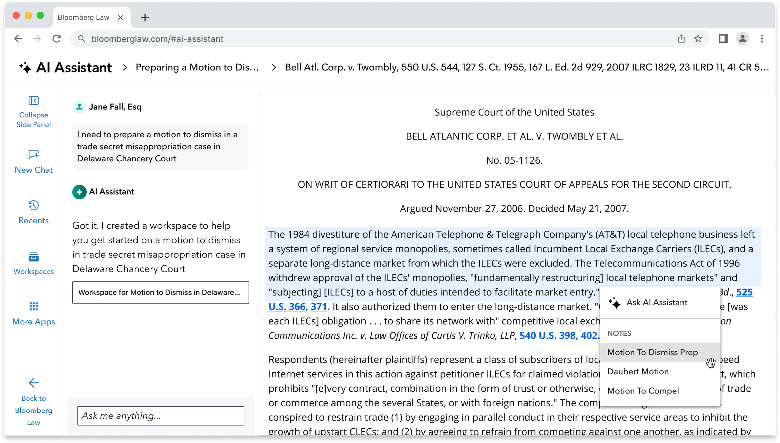 Product design screenshot