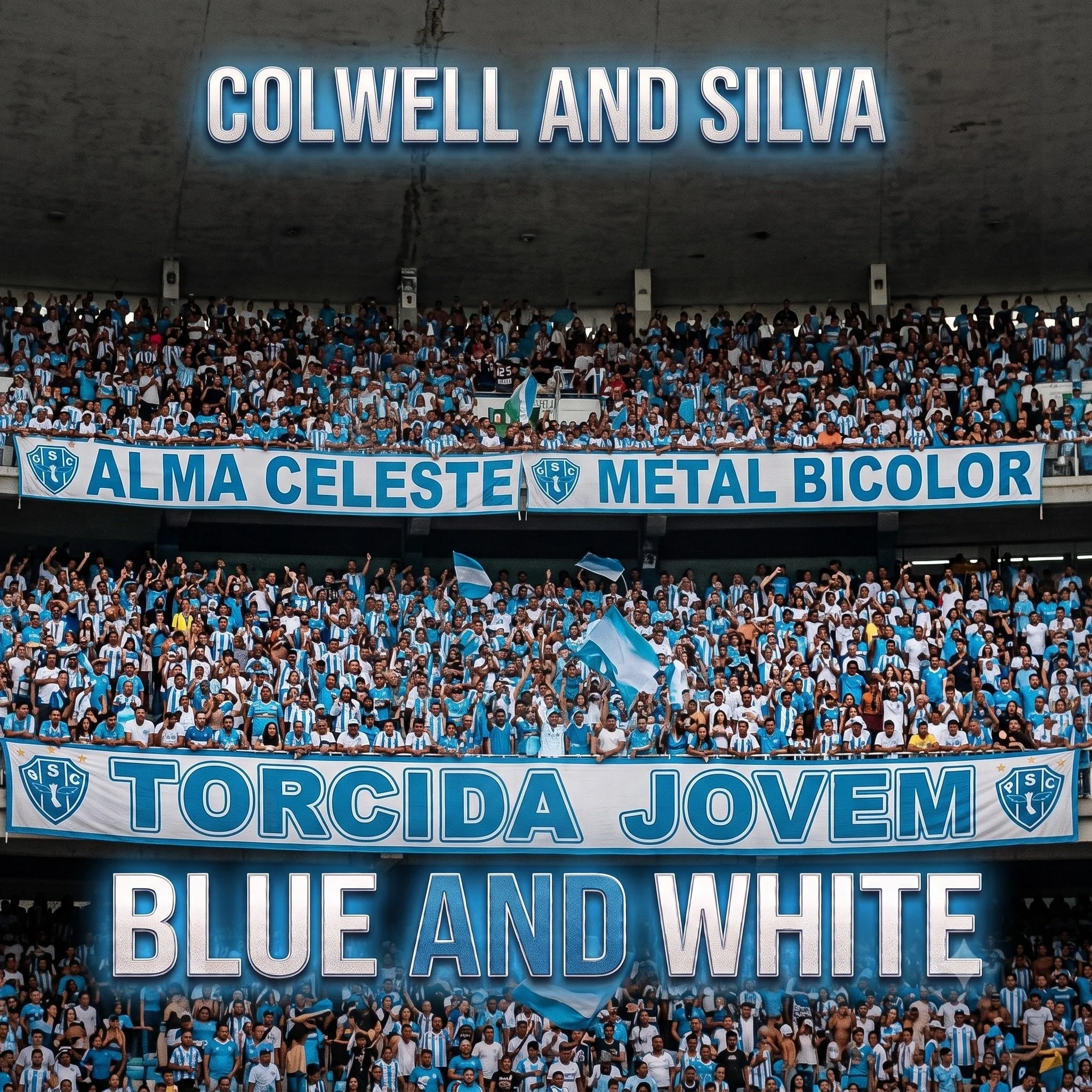 Blue and White cover art
