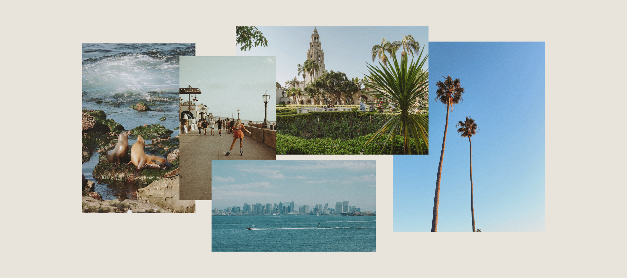San Diego photo collage