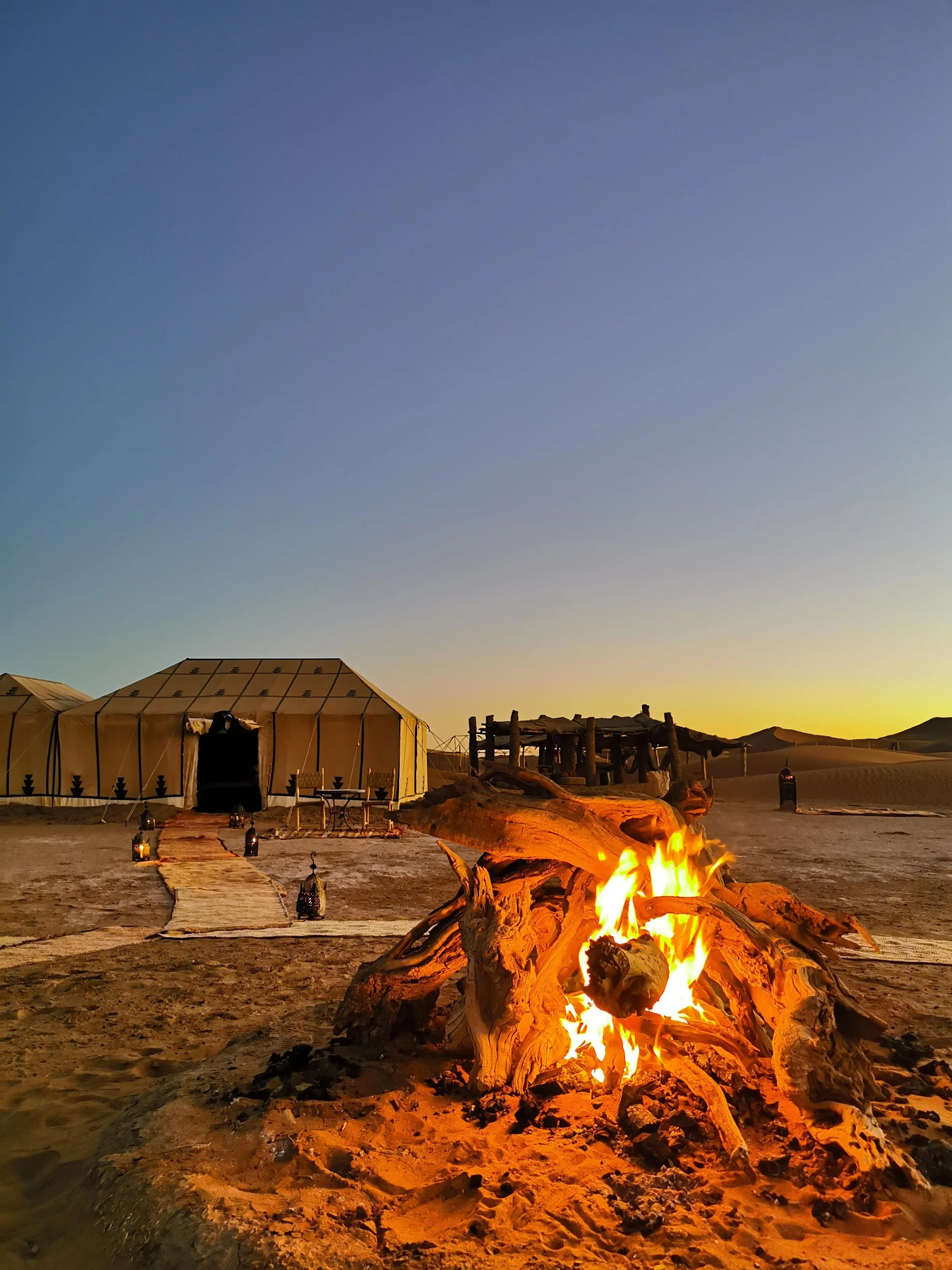 Luxury desert travel experience