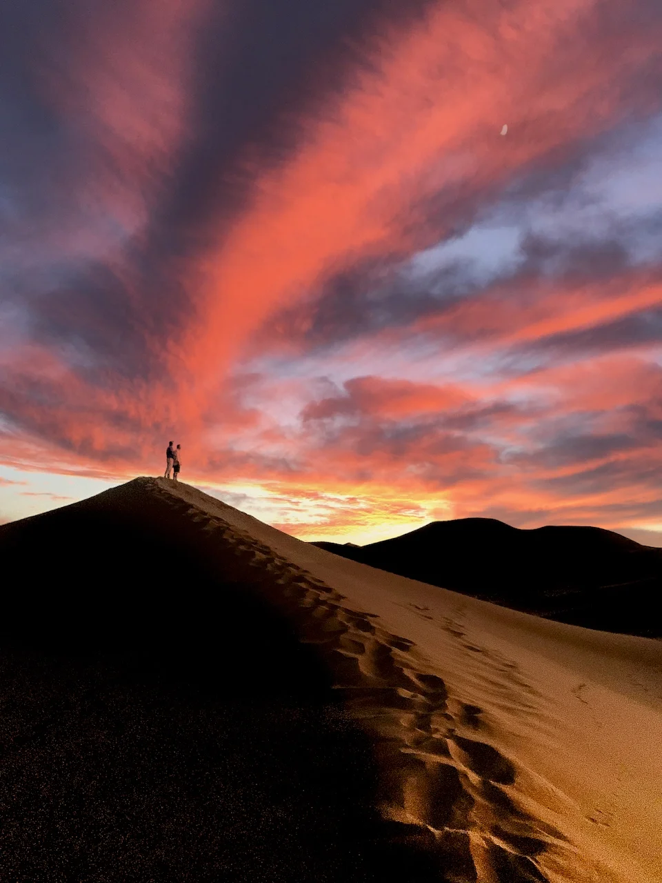 Sunset in the Sahara
