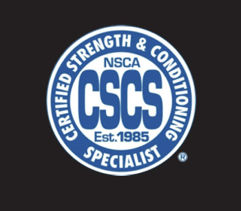 NSCA Certified Strength and Conditioning Specialist badge
