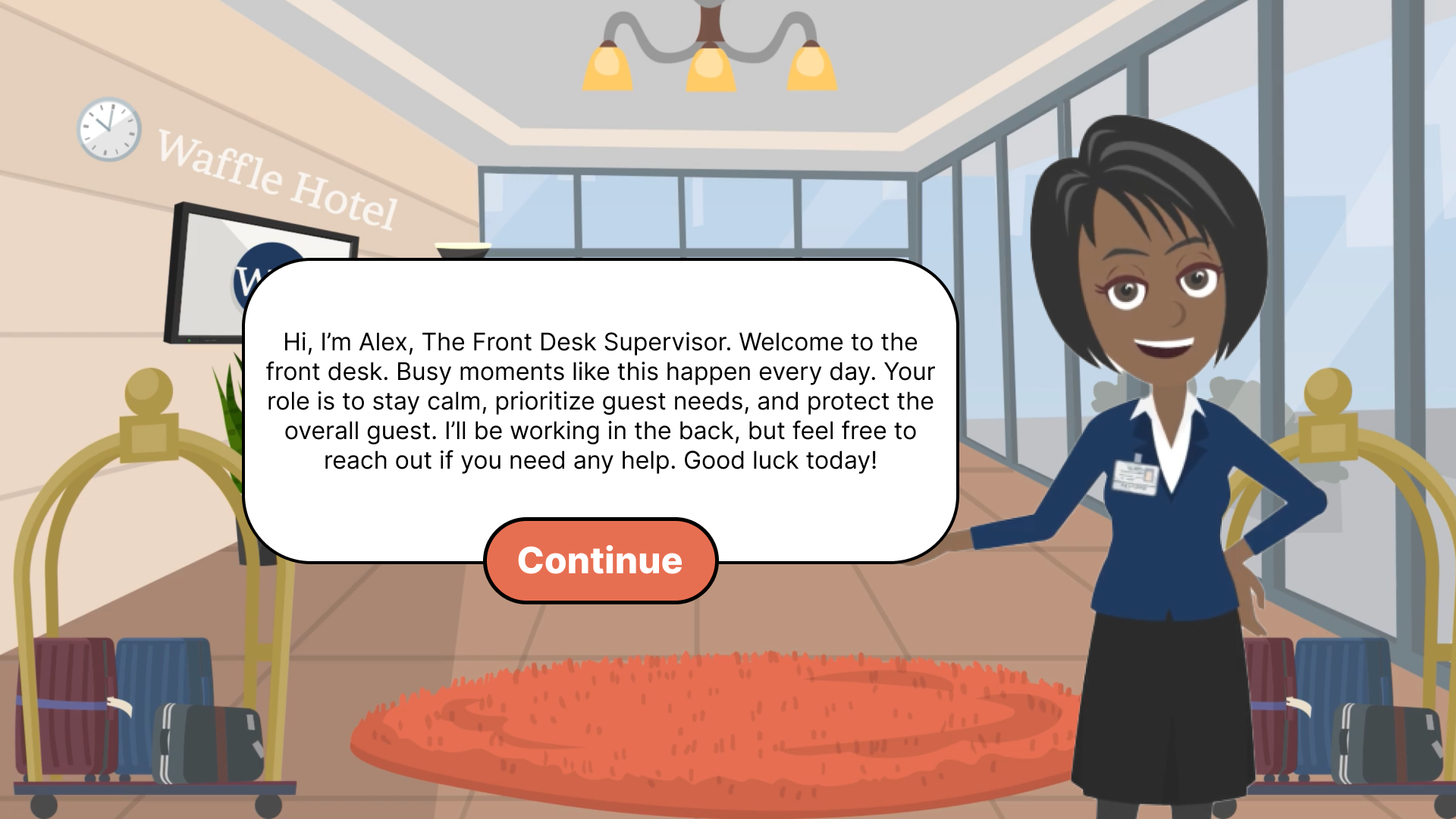 Meet Alex low fidelity