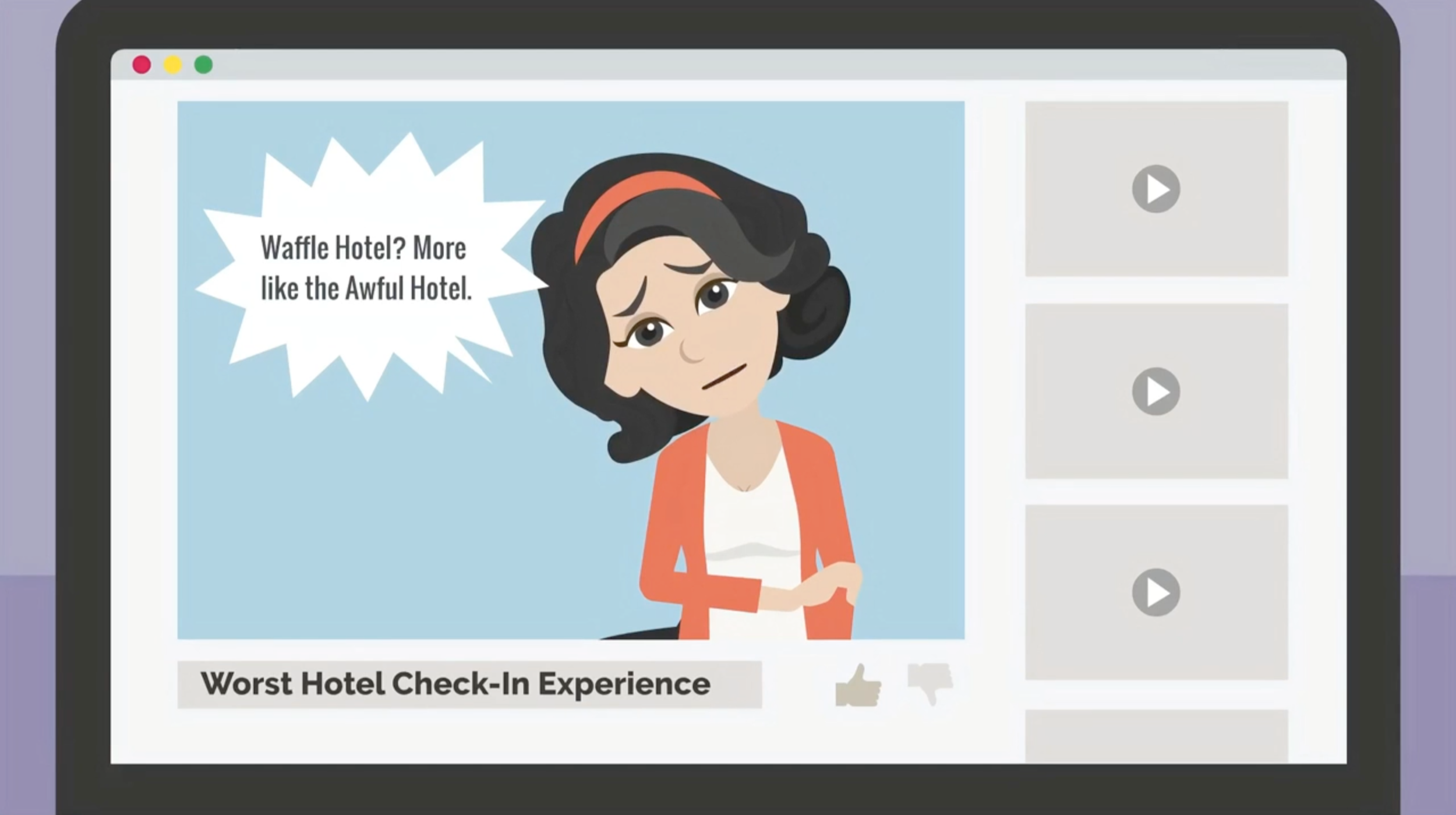 Negative YouTube story time video consequence screen