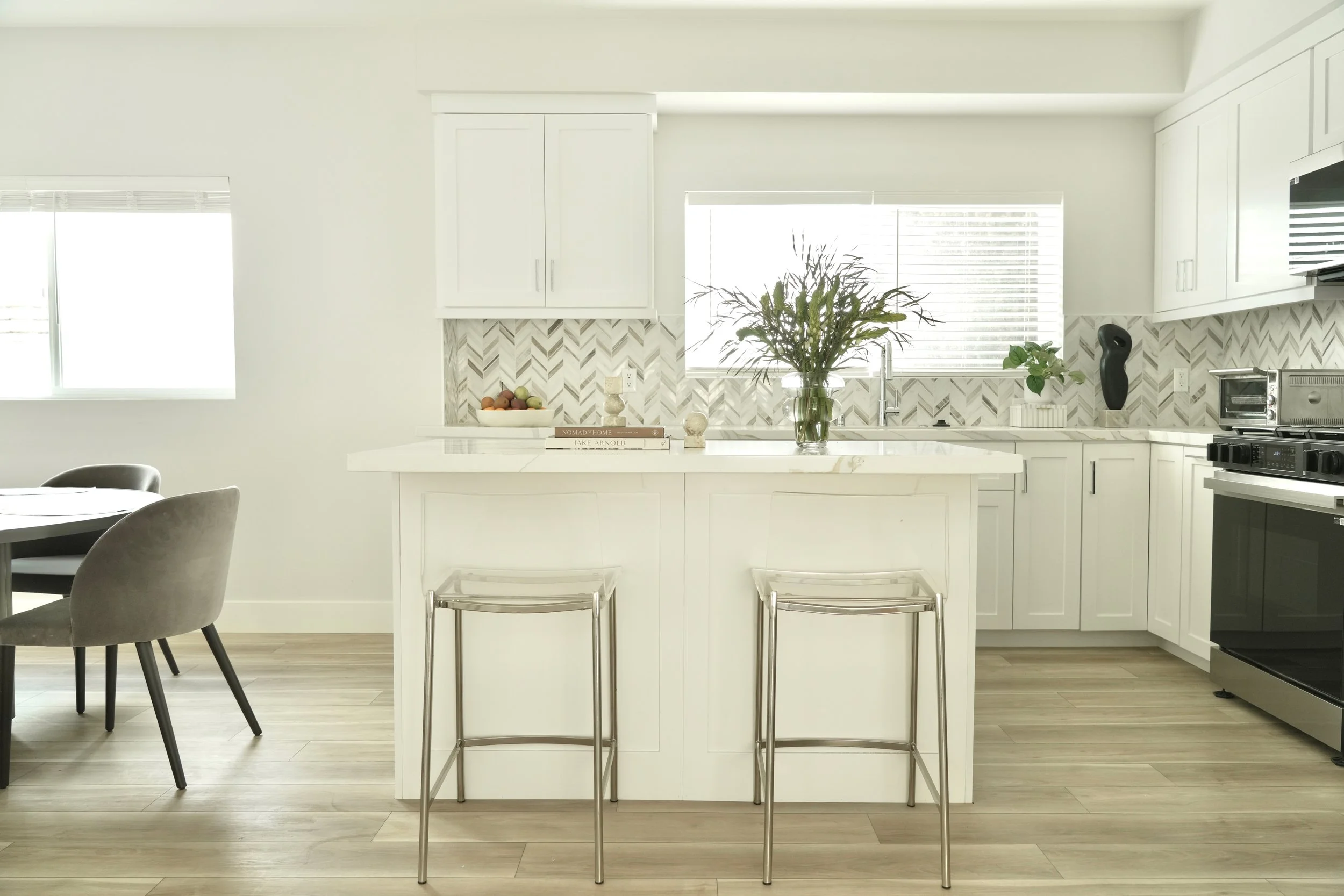 Designer kitchen in a Templa Living furnished residence