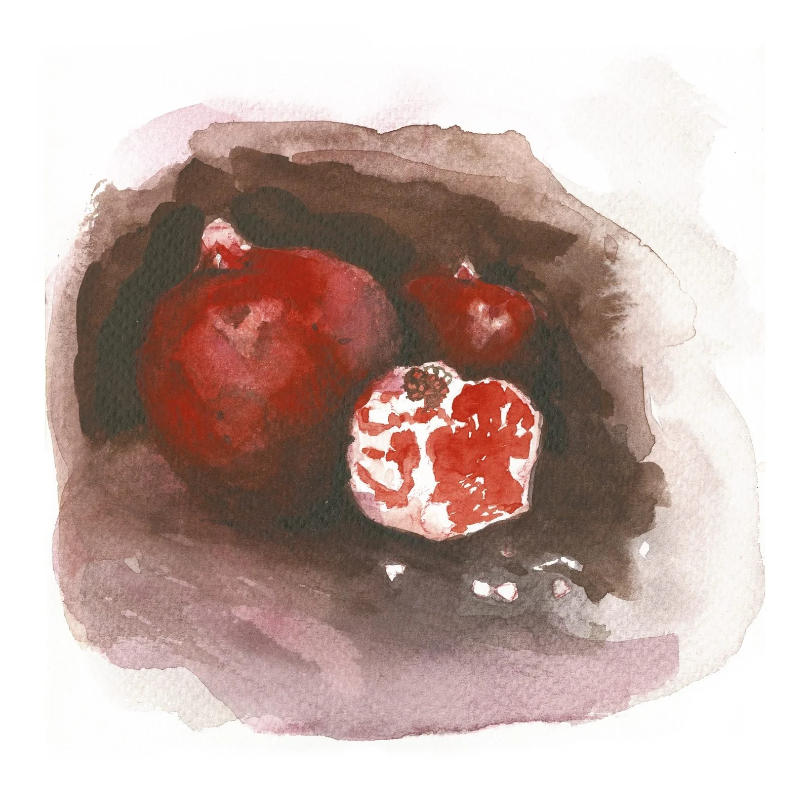 The Waiting - a fine-art print of Neha Tandon's watercolour on paper, 8 × 6 in · 20 × 15 cm