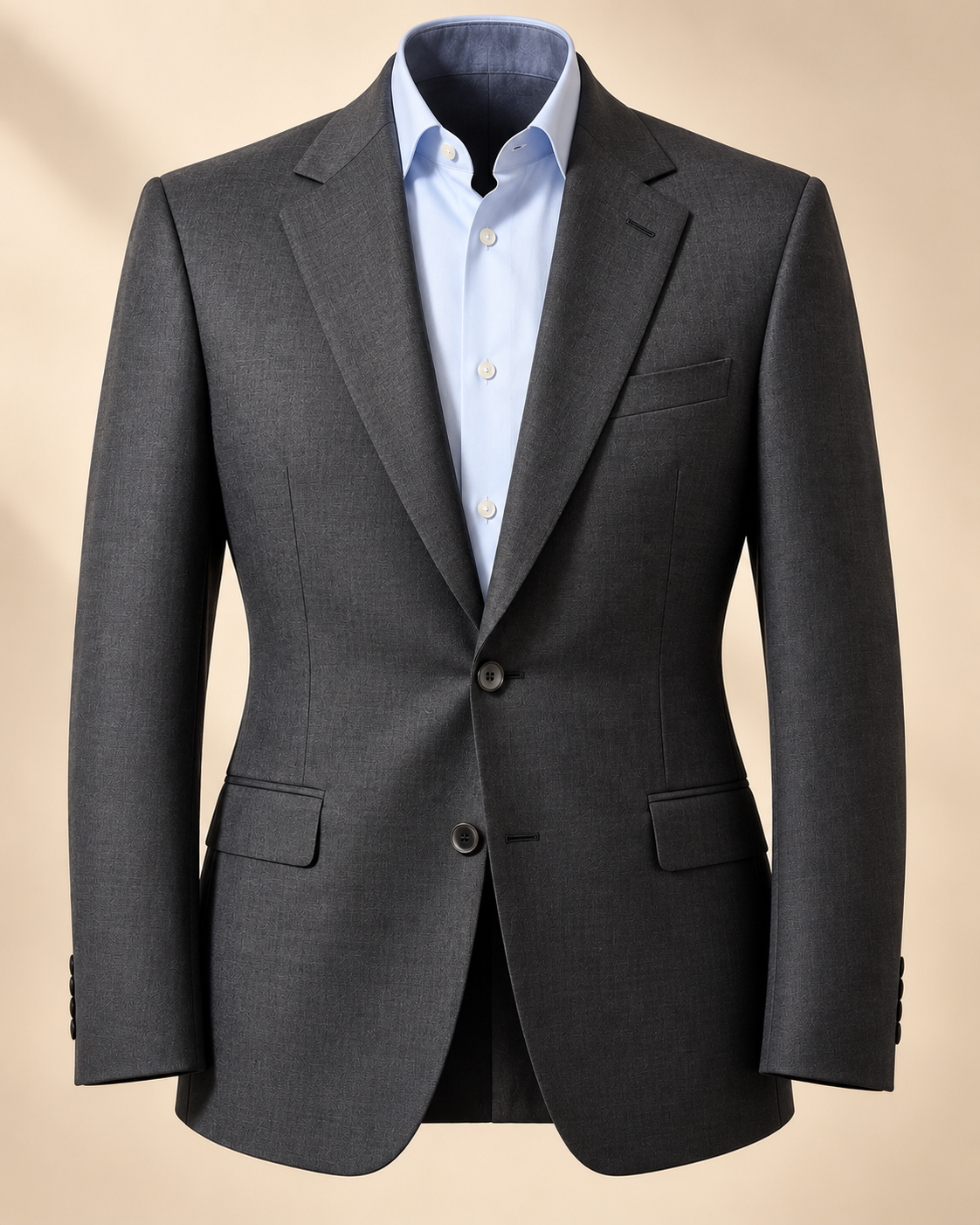Button style — Single-Breasted, <em>Two Buttons</em>