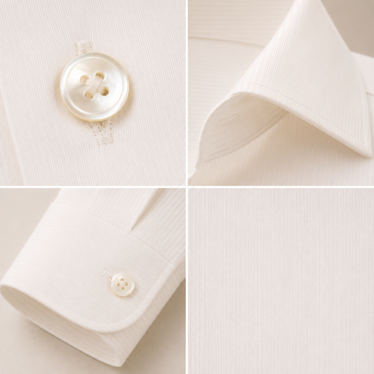 What is a handmade shirt — details of a Reserve shirt cuff