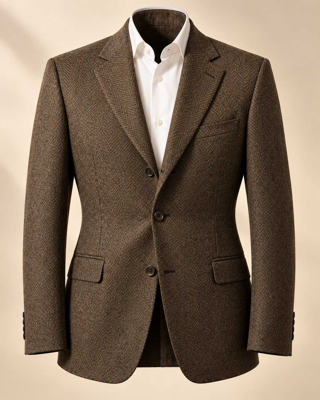 Button style — Single-Breasted, <em>Three Buttons</em>
