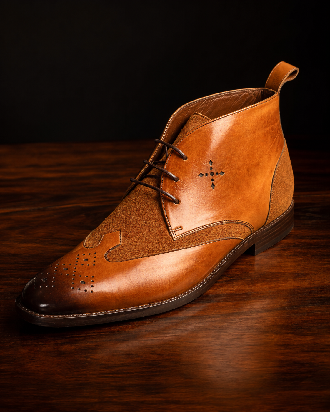 Henri — Sandstone Tan + Suede
