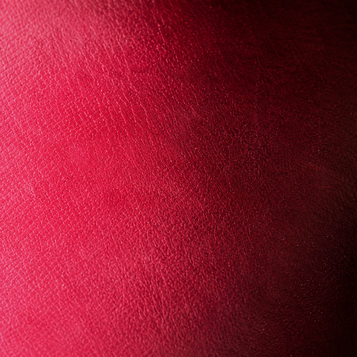 Punch pink leather grain macro