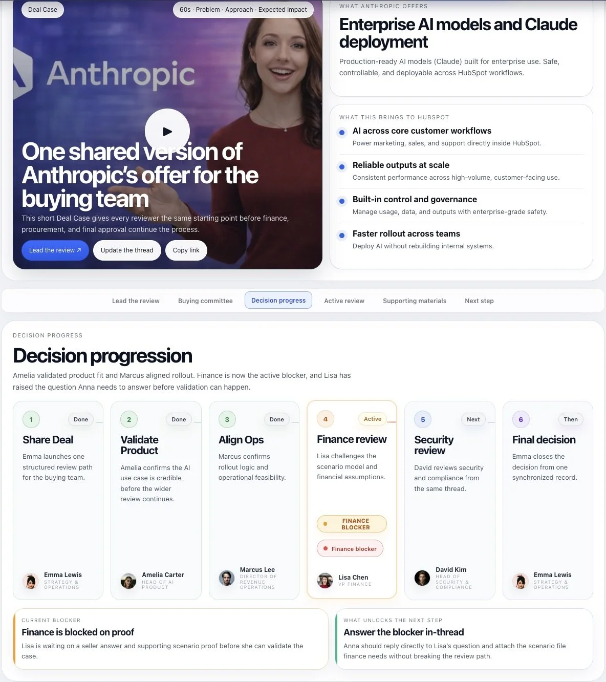 Decision Flow — Progression