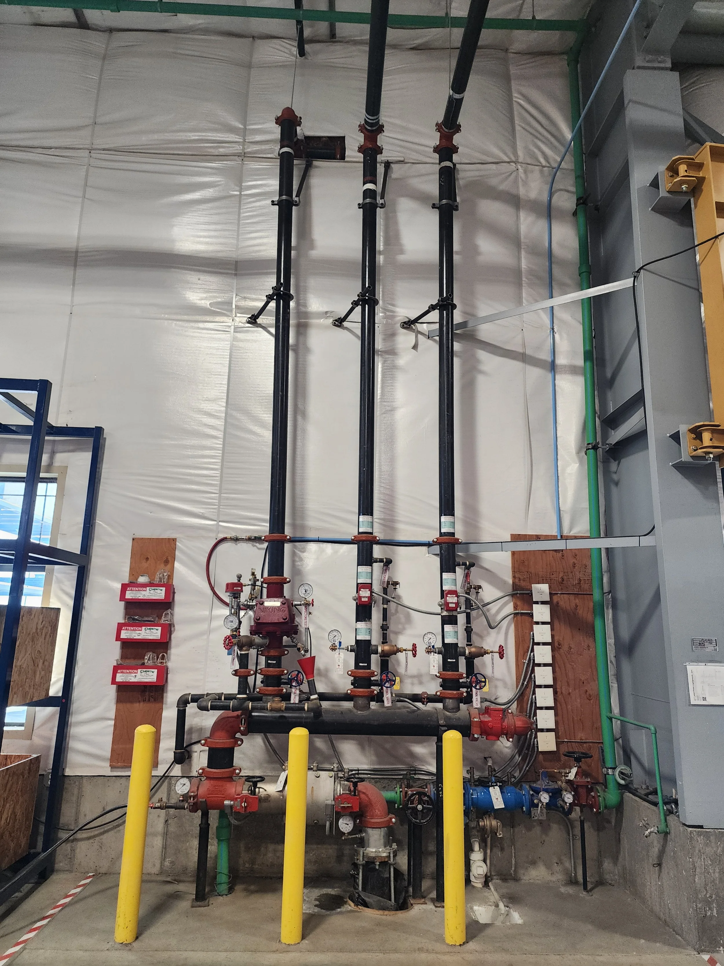 Fire protection systems in the field