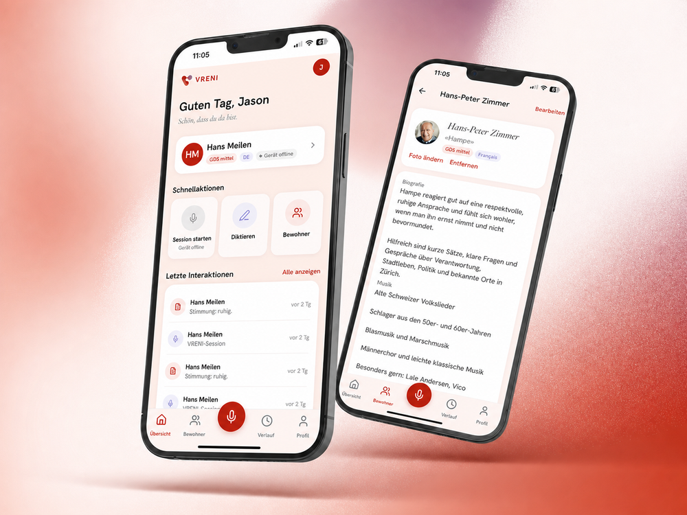 VRENI App und Dashboard