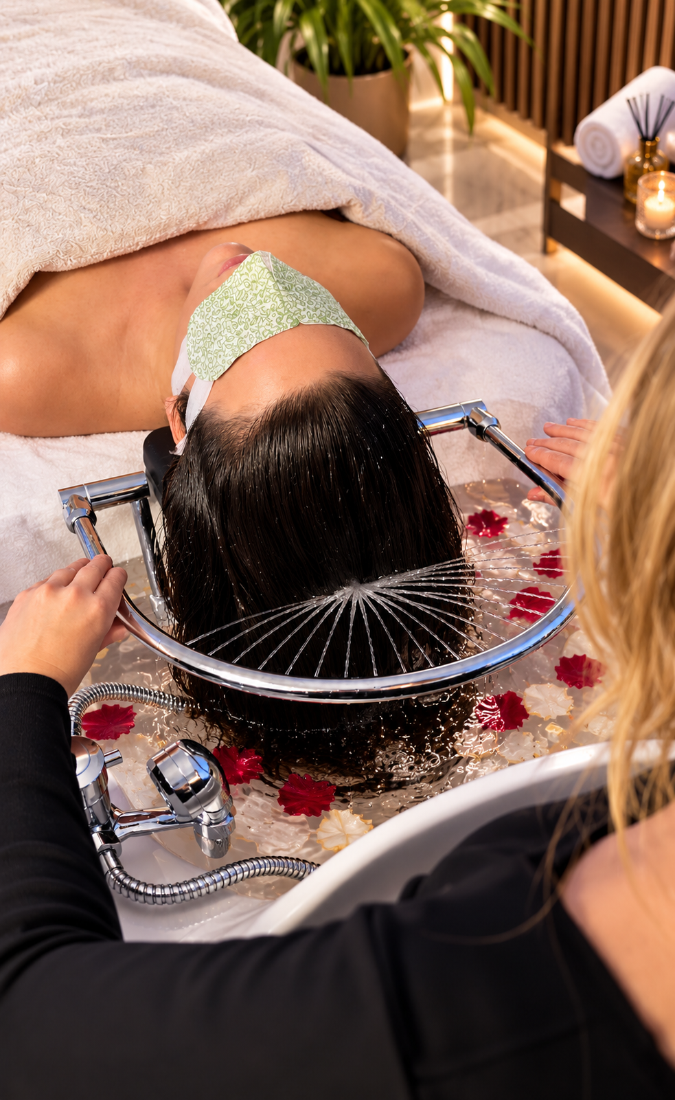 Pauline réalise un Head Spa à La Maison Luma — Marcoussis