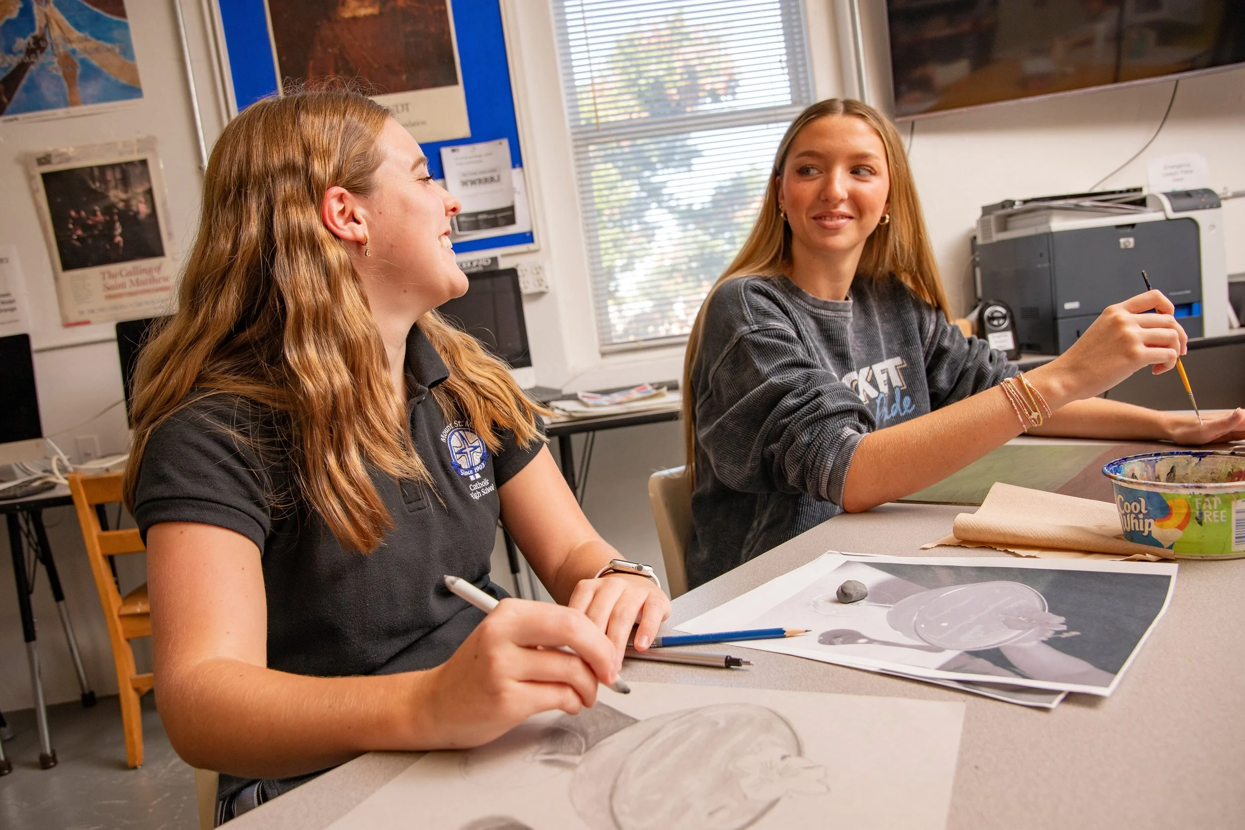 Mount St. Mary College Board AP students