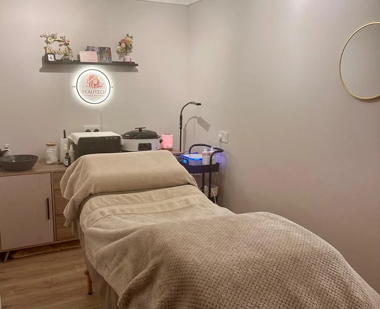 The Beautech treatment room on Britannia Road, Ipswich
