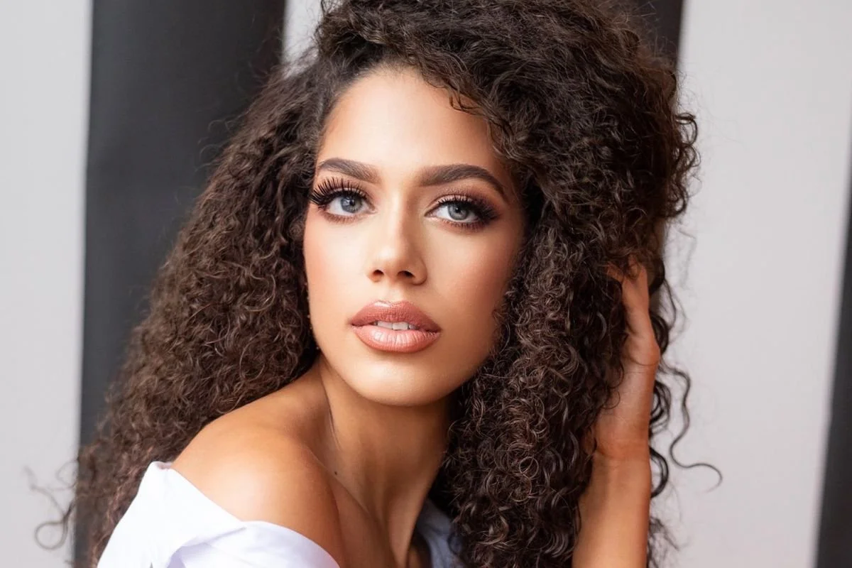Model portrait — finished look from The Brushed Experience by Kelly Lyerly