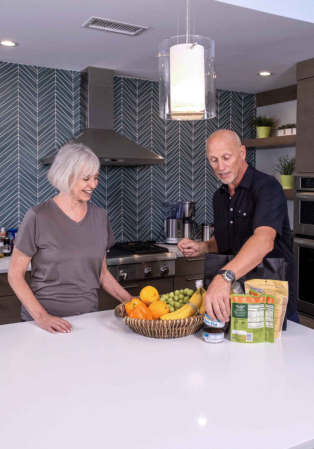 Healthy foods prepared as part of a nutrition-focused fitness plan