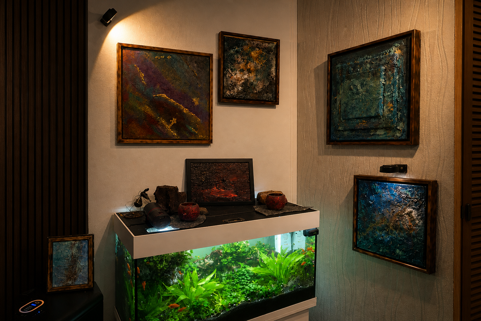 Private Ateliergalerie Markus Willems Köln · abstrakte Sedimentkunst und Strukturkunst im realen Raum · Originalwerke mit Relief, Pigmentreaktion und atmosphärischer Raumwirkung · Kunst kaufen direkt vom Künstler Köln