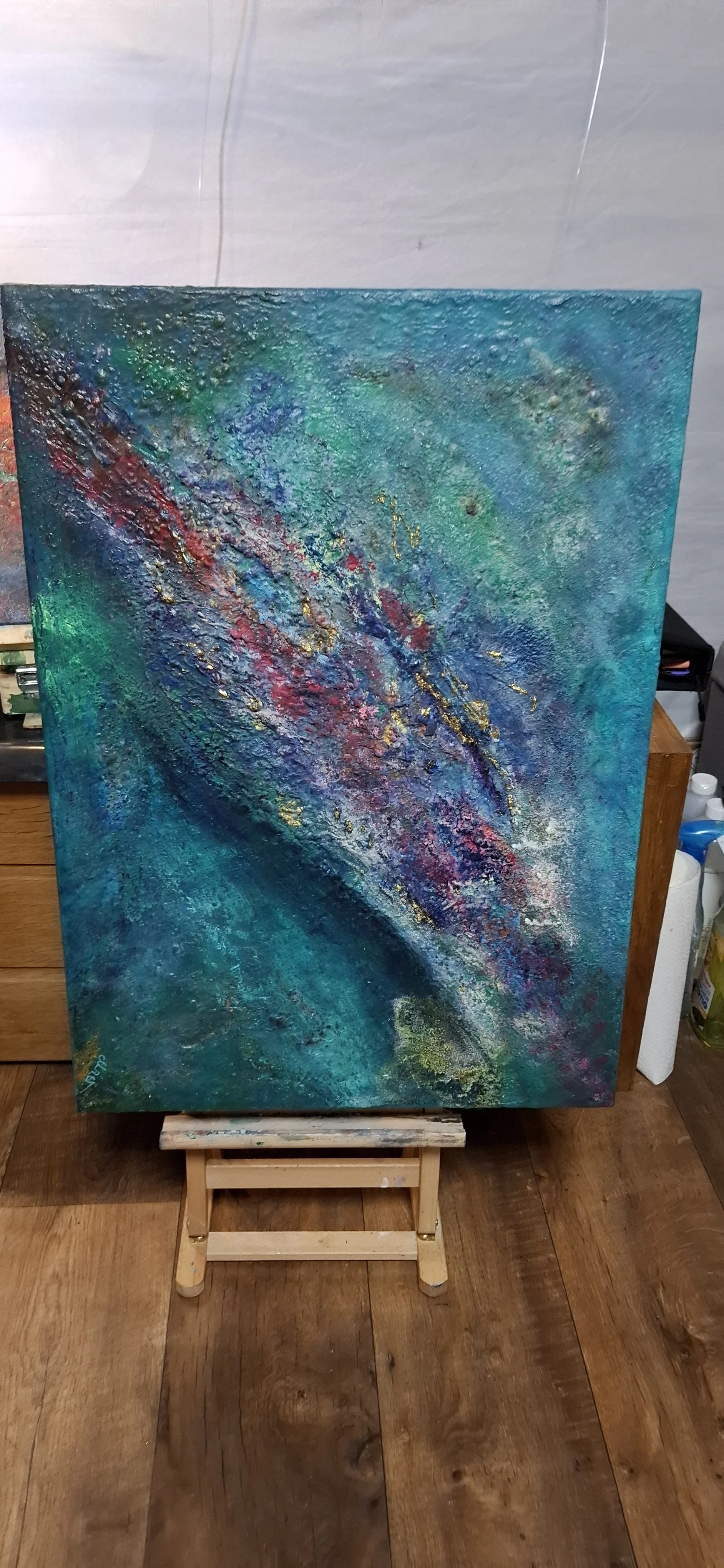 Sedimentsturm der Elemente