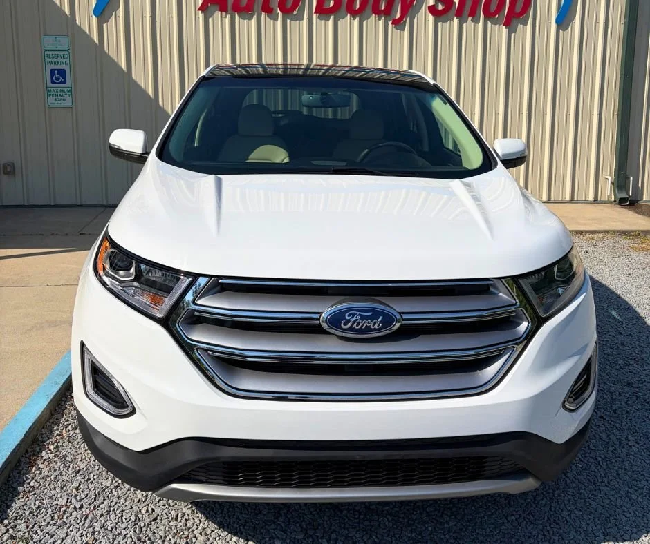 Ford Edge front end repair — after