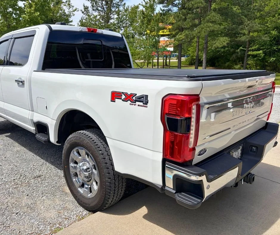 2026 Ford F-350 King Ranch rear repair — after