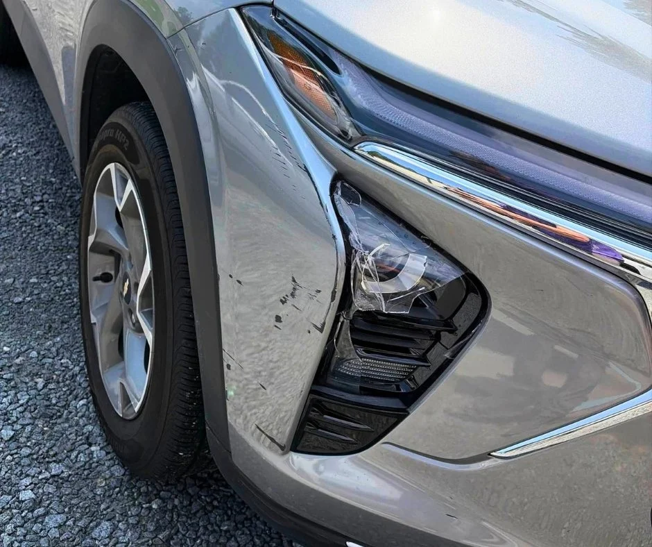 Chevy Trax Front End Repair — before