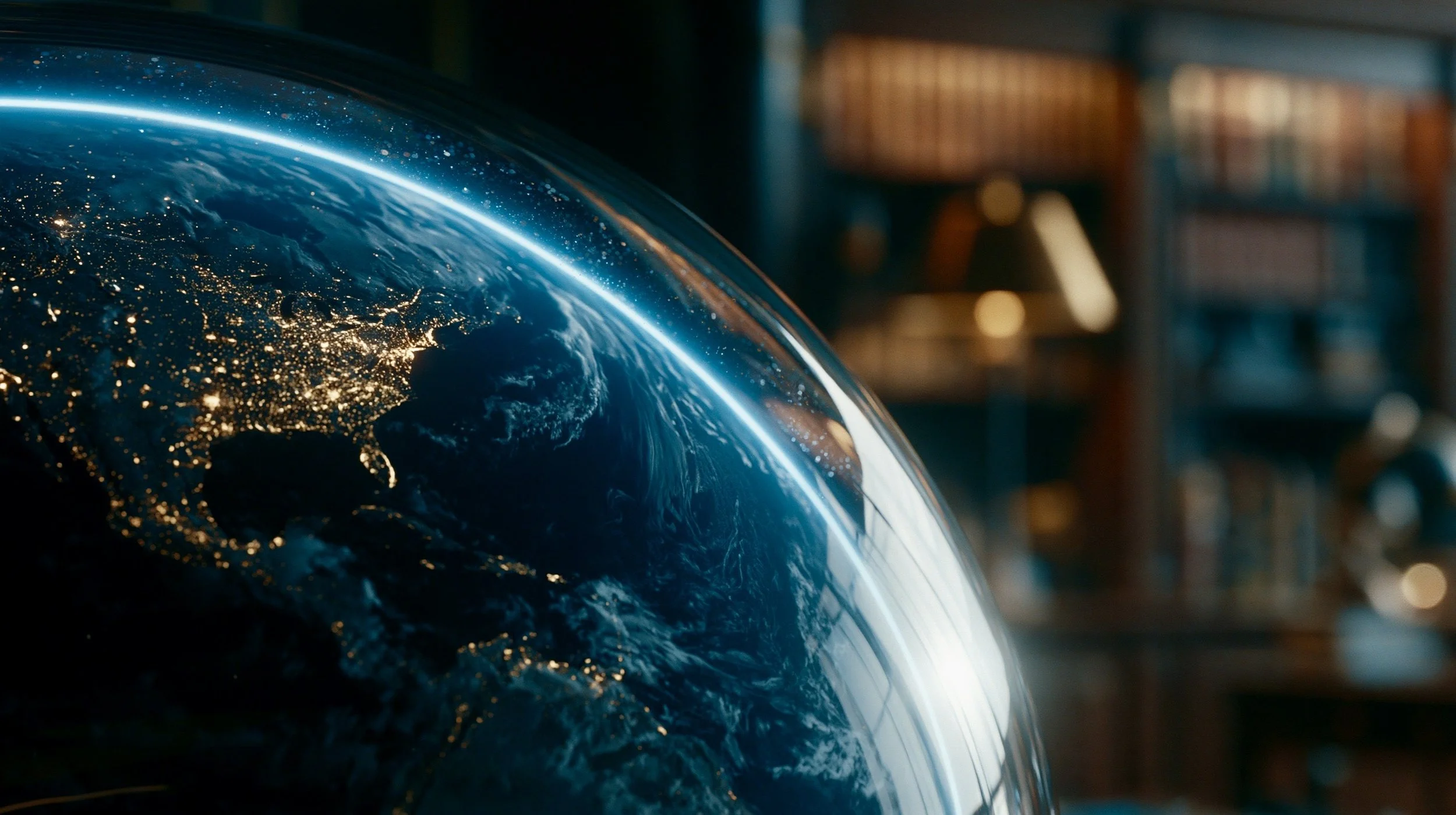 Earth AI — Ambient Real-Time Earth Visualization