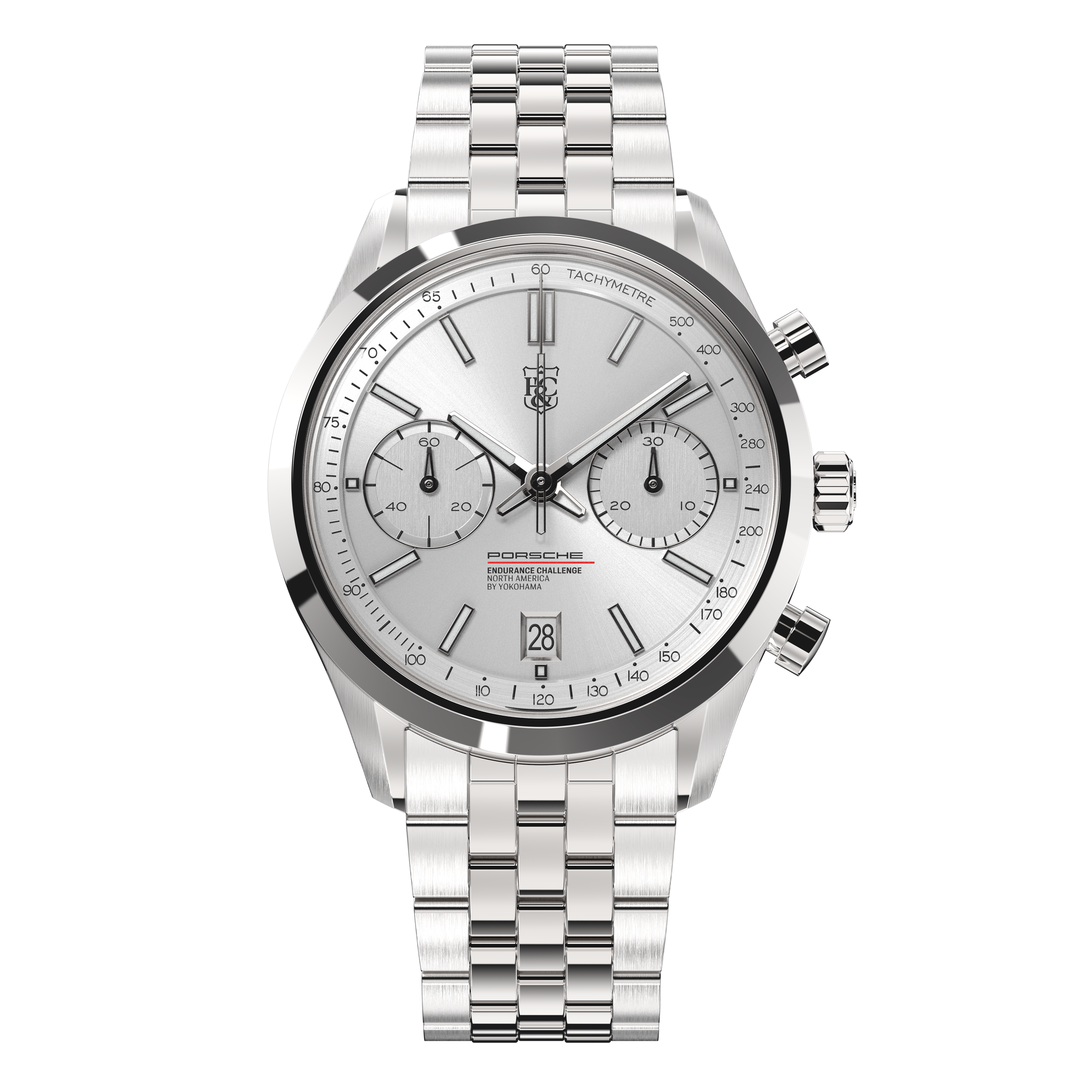Sebring Classic, Silver dial · Shown on steel bracelet