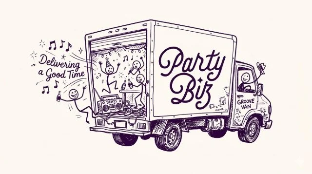 Party House Pop Up Card