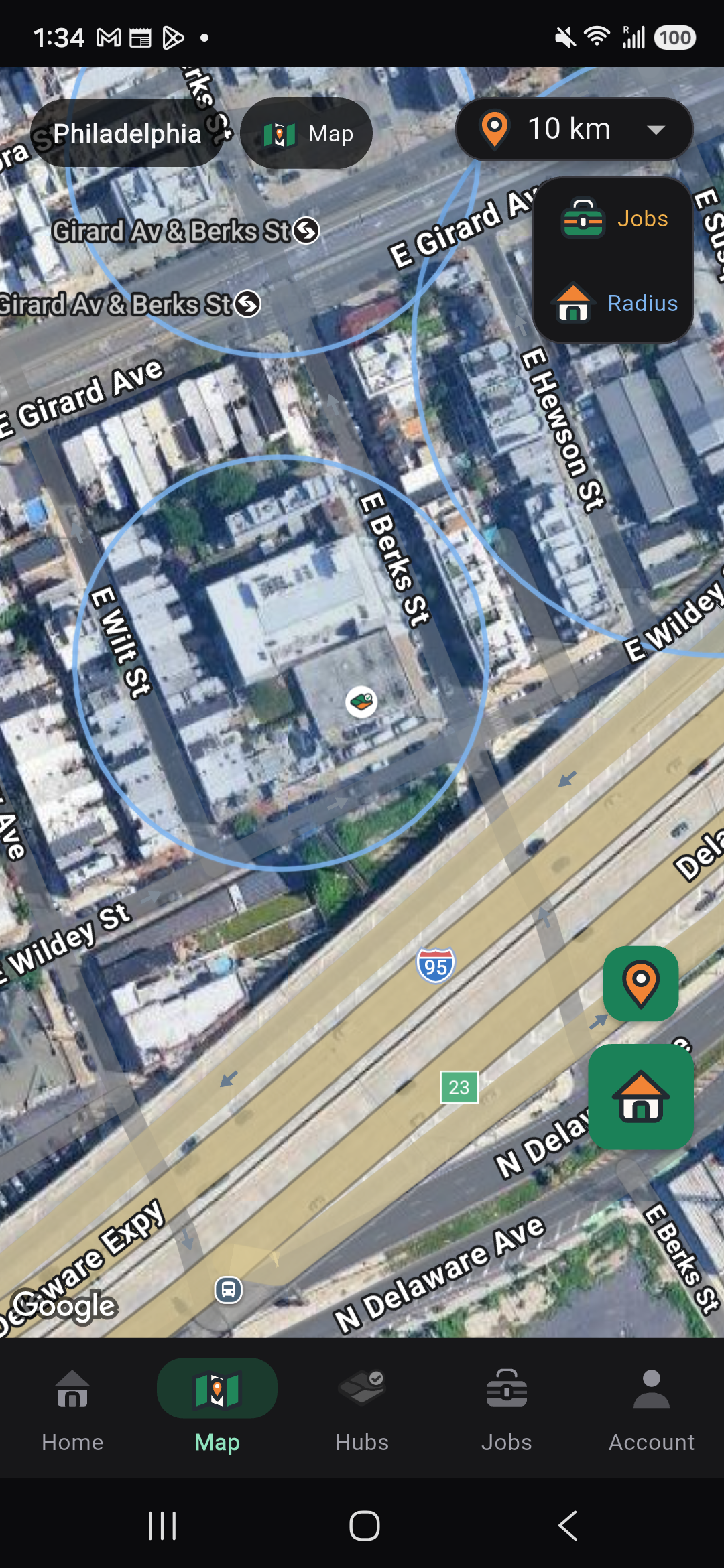 LandLedger job map