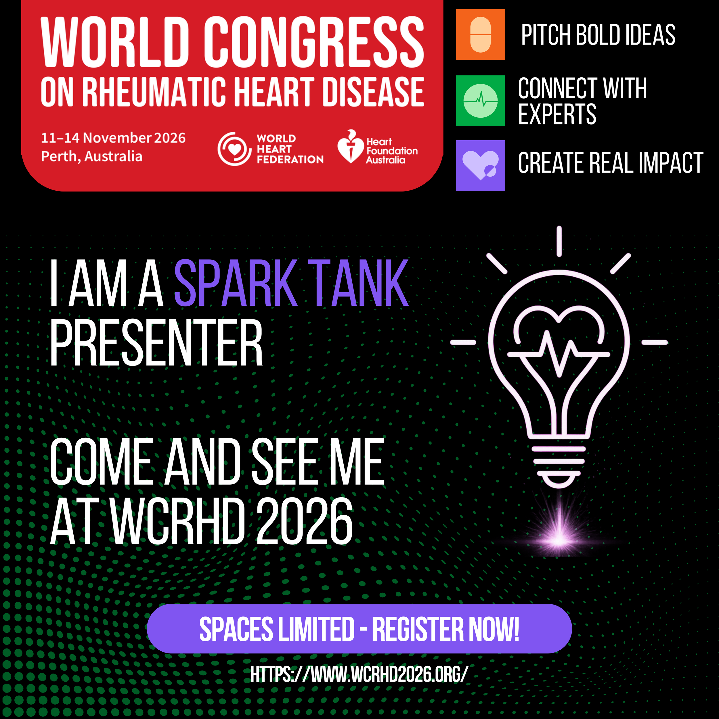 WCRHD 2026 Spark Tank Presenter Tile