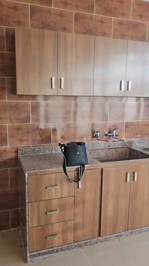 Basatine kitchen before renovation, view 1