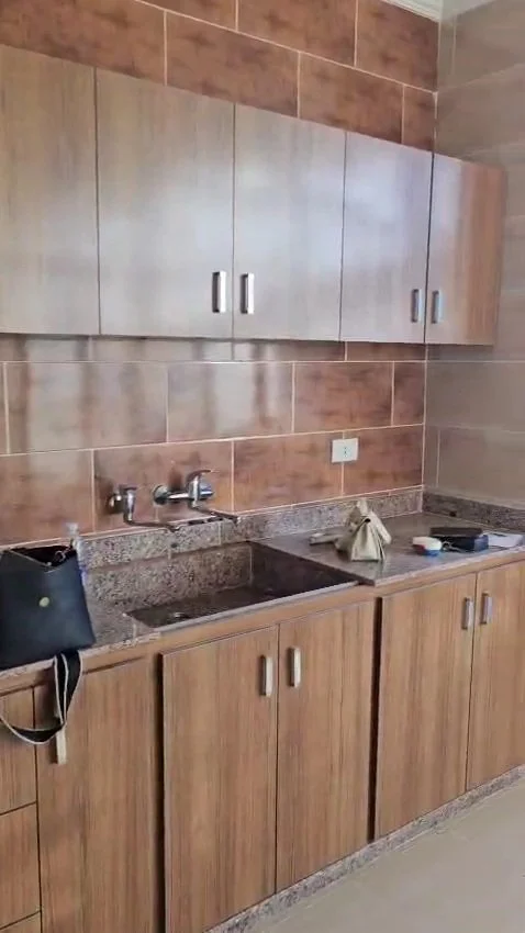 Basatine kitchen before renovation, view 2