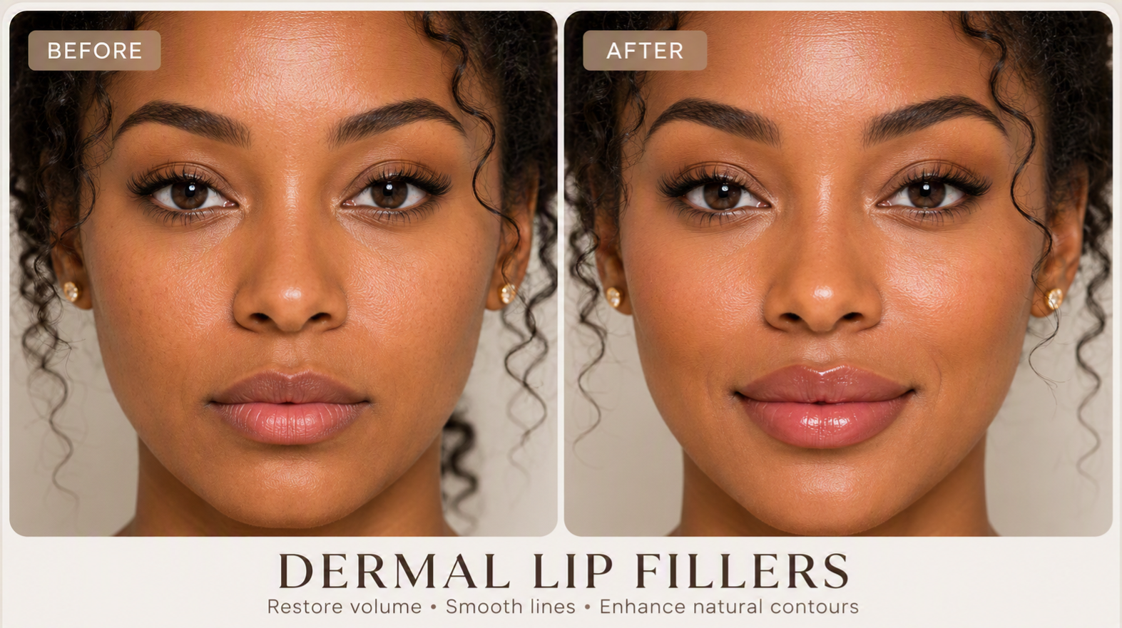 Dermal Fillers before and after result